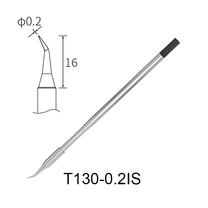 Atten T130-0.2IS 130W Integrated Heater Soldering Tip for GT-6150P/6200P/5150P/5200P & MS-900