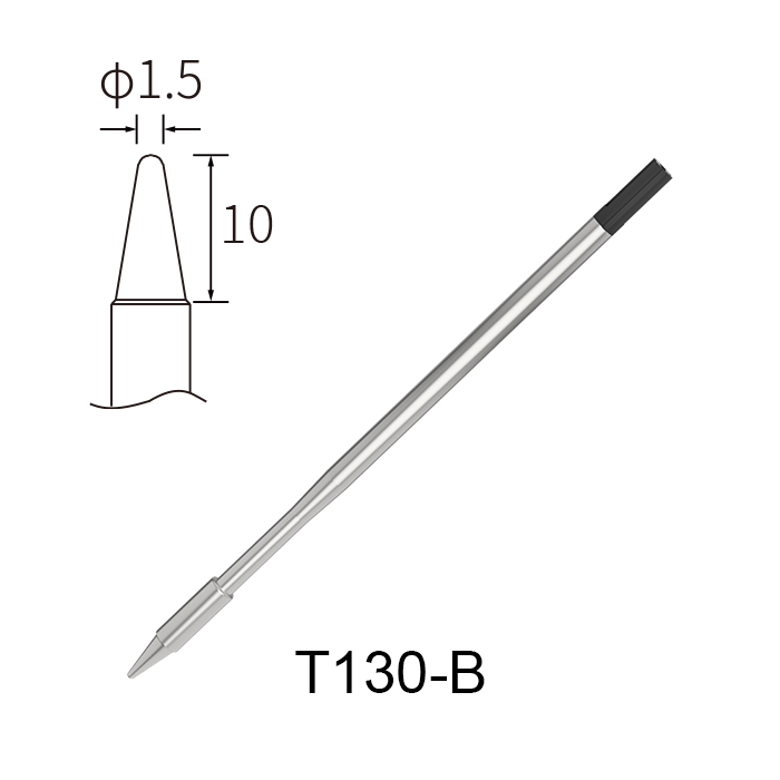 Atten T130-B 130W Integrated Heater Soldering Tip for GT-6150P/6200P/5150P/5200P & MS-900