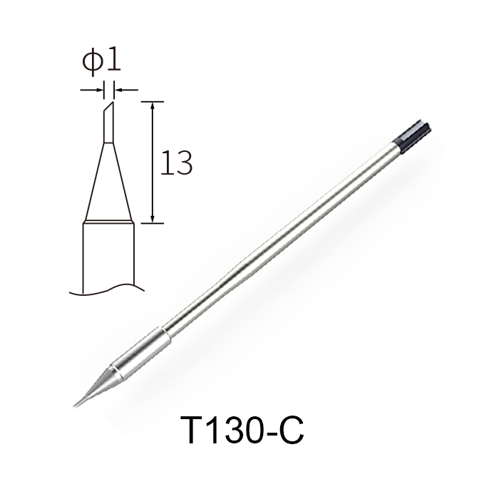 Atten T130-C 130W Integrated Heater Solder Tip for GT Series & MS-900