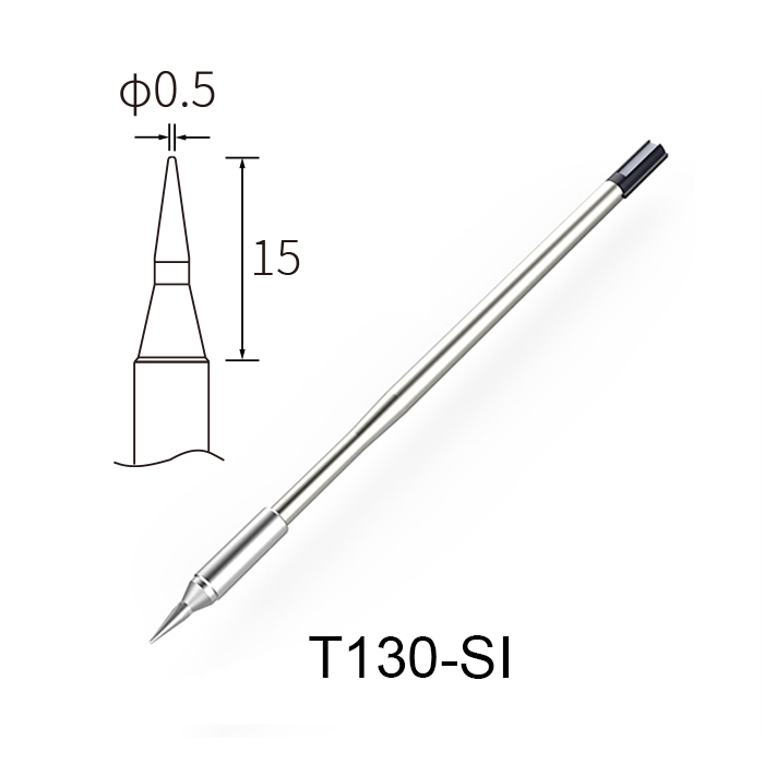 Atten T130-SI 130W Integrated Heater Sharp Conical Solder Tip for GT Series & MS-900