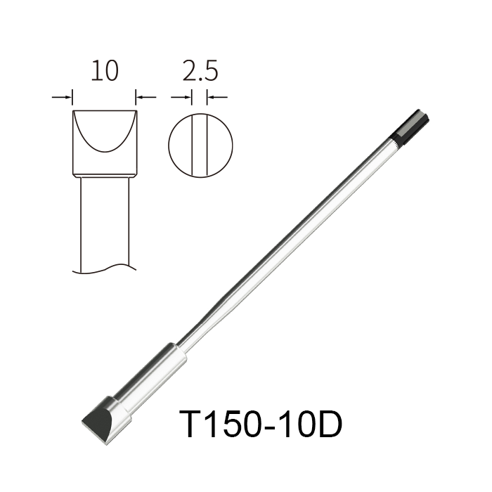 Atten T150-10D 150W Integrated Heater Soldering Tip for GT-6150P/6200P/5150P/5200P/MS-900
