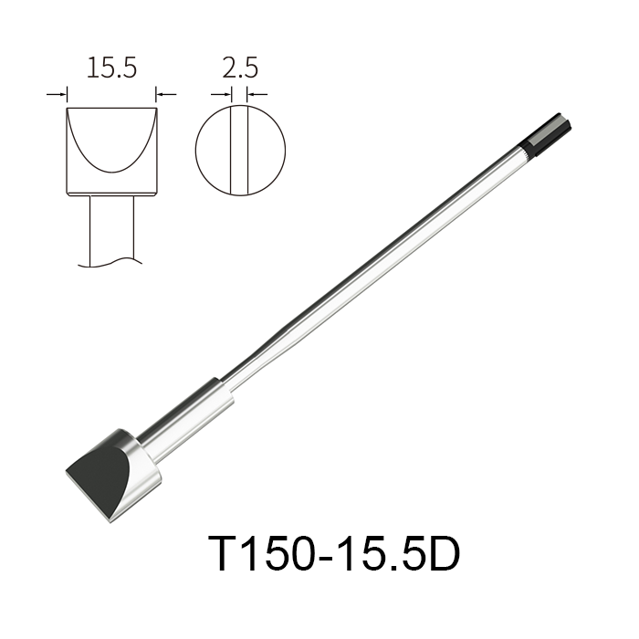 Atten T150-15.5D 150W Integrated Heater Soldering Tip for GT-6150P/6200P/5150P/5200P/MS-900
