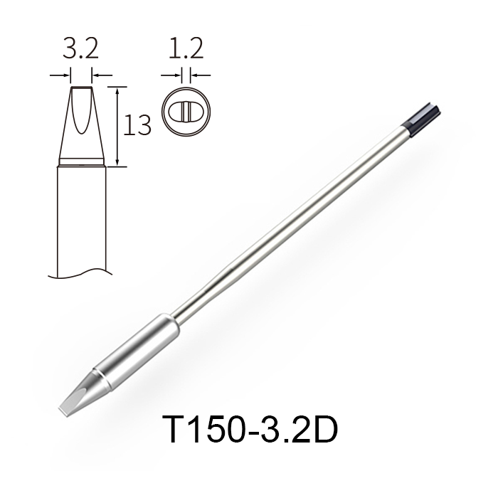 Atten T150-3.2D 150W Integrated Heater 3.2mm Chisel for GT Series & MS-900