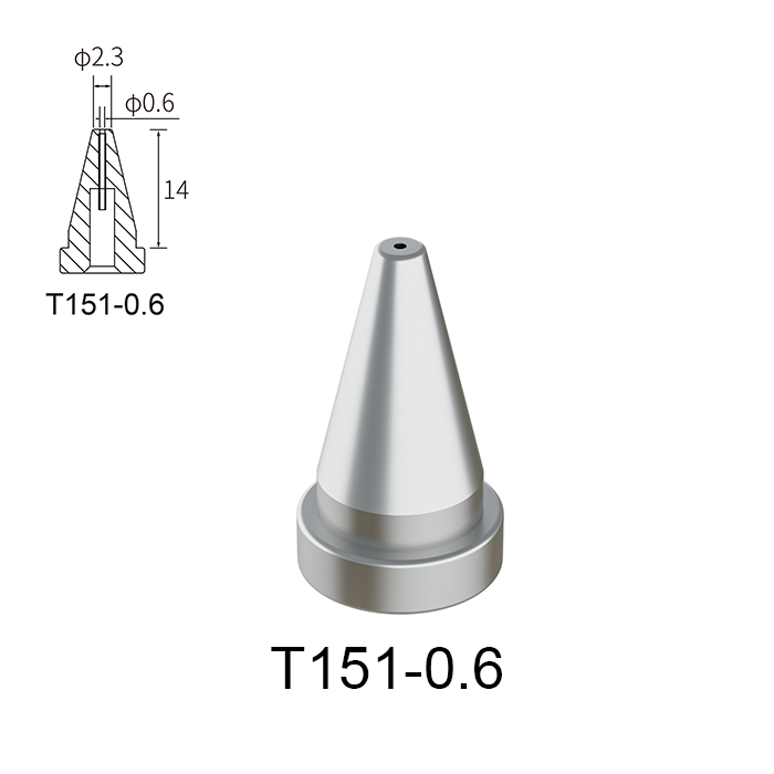 Atten T151-0.6 Desoldering Nozzle for GT-5150P GT-5200P GT-6301 GT-6302 MS-900