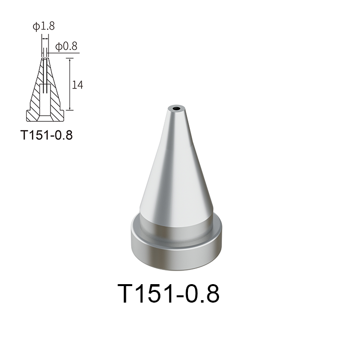 Atten T151-0.8 Desoldering Nozzle for GT-5150P GT-5200P GT-6301 GT-6302 MS-900