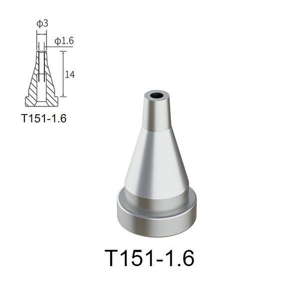 Atten T151-1.6 Desoldering Nozzle for GT-5150P GT-5200P GT-6301 GT-6302 MS-900