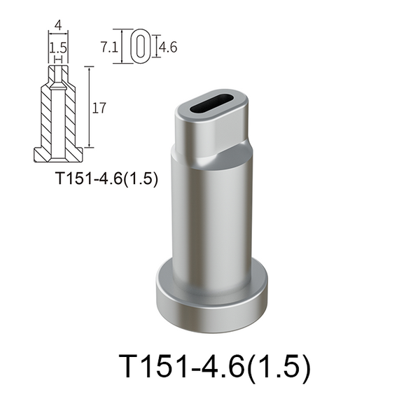 Atten T151-4.6(1.5) Desoldering Nozzle for GT-5150P GT-5200P GT-6301 GT-6302 MS-900