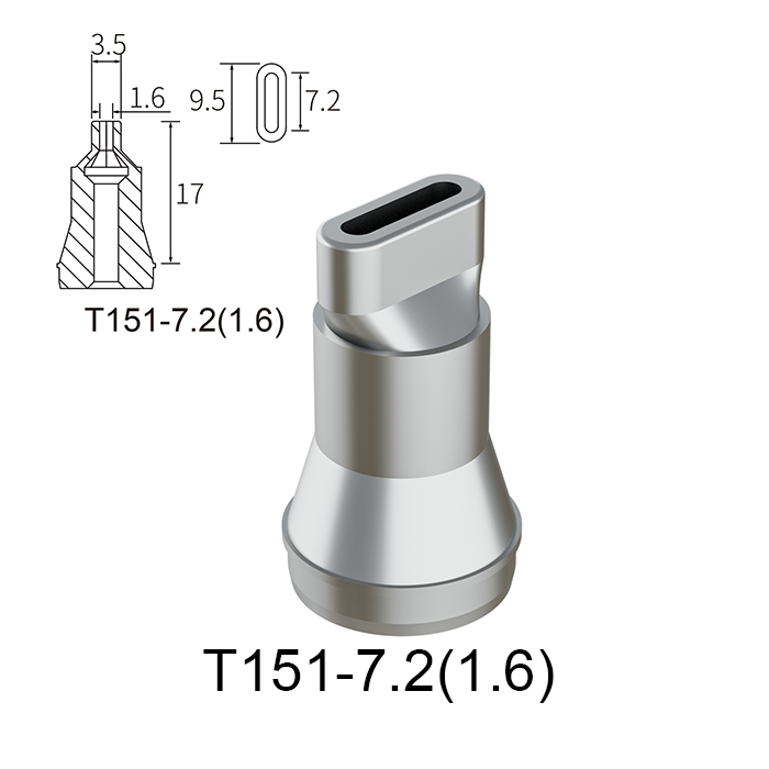 Atten T151-7.2(1.6) Desoldering Nozzle for GT-5150P GT-5200P GT-6301 GT-6302 MS-900