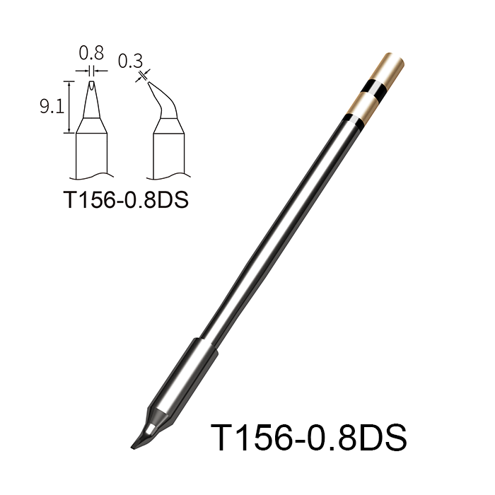 Atten T156-0.8DS Integrated Heater Soldering Tip for GT-6301/6302/GT-6500 /MS-1600