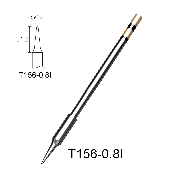 Atten T156-0.8I Integrated Heater Soldering Tip for GT-6301/6302/GT-6500 /MS-1600