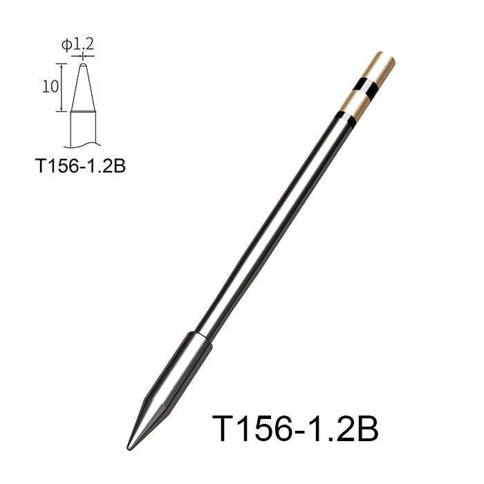 Atten T156-1.2B Integrated Heater Soldering Tip for GT-6301/6302/GT-6500 /MS-1600