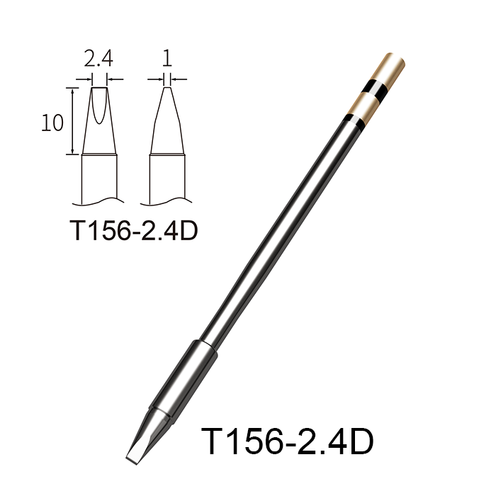Atten T156-2.4D Integrated Heater Soldering Tip for GT-6301/6302/GT-6500 /MS-1600