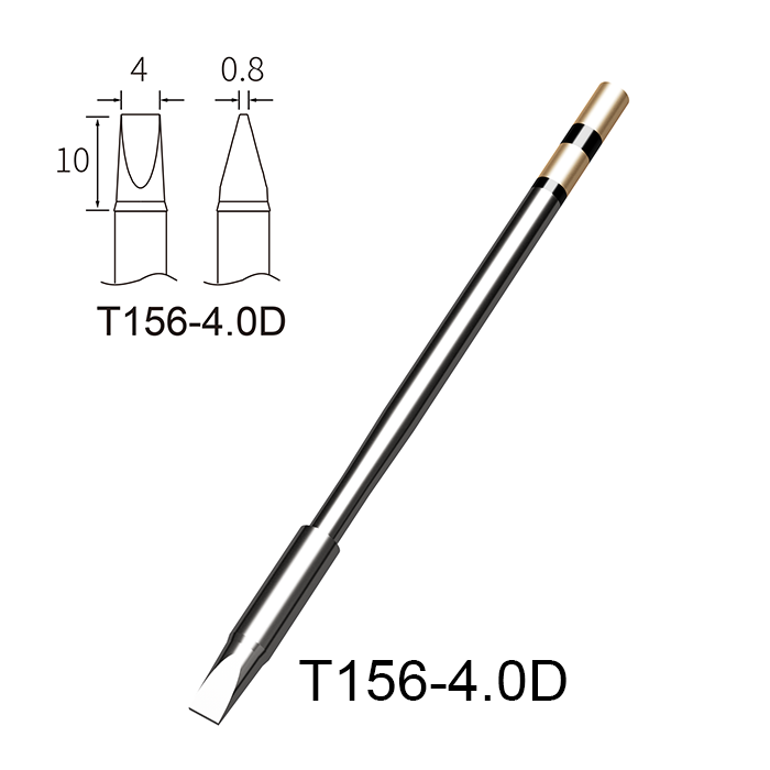 Atten T156-4.0D Integrated Heater Soldering Tip for GT-6301/6302/GT-6500 /MS-1600