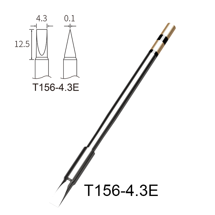 Atten T156-4.3E Integrated Heater Soldering Tip for GT-6301/6302/GT-6500 /MS-1600