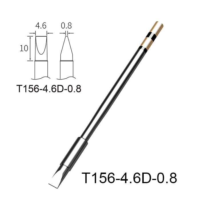 Atten T156-4.6D-0.8 Integrated Heater Soldering Tip for GT-6301/6302/GT-6500 /MS-1600