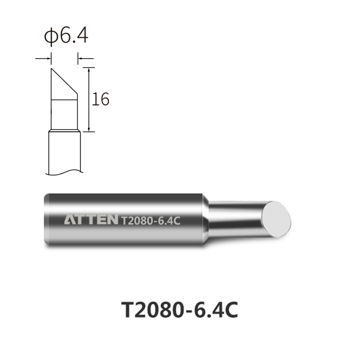 Atten T2080-6.4C Soldering Tip for ST-2080/ST-2080D