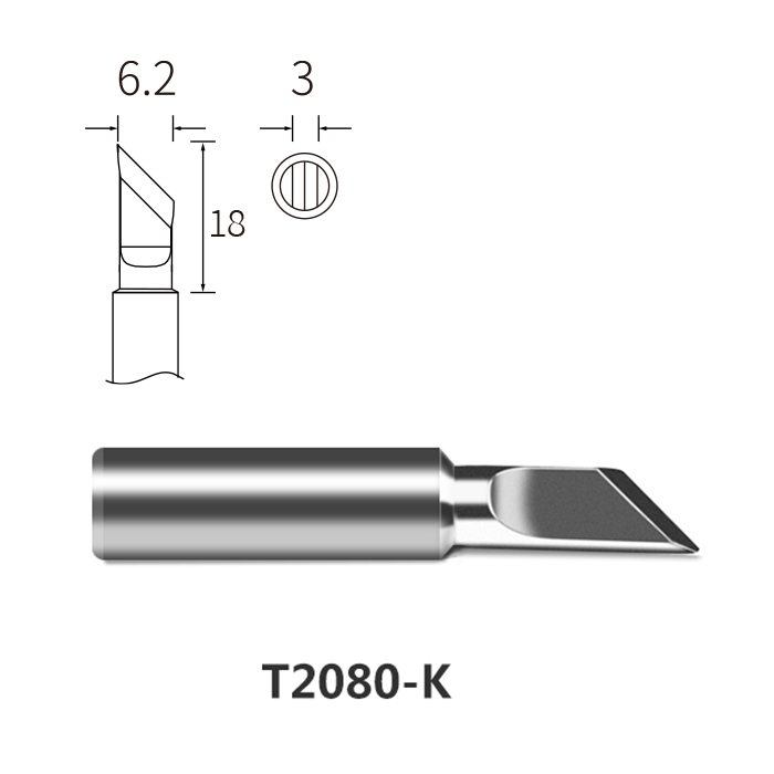 Atten T2080-K Soldering Tip for ST-2080/ST-2080D