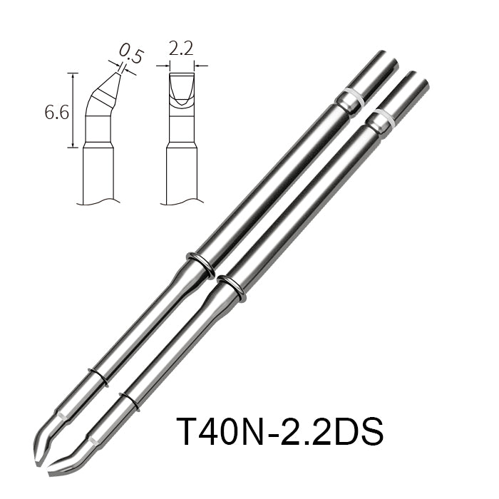 Atten T40N-2.2DS Integrated Heater Tweezer Tip for GT-6090/6120/6301/6302/MS-1600