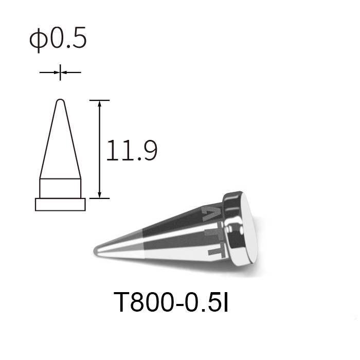 Atten T800-0.5I Soldering Tip for ST-100