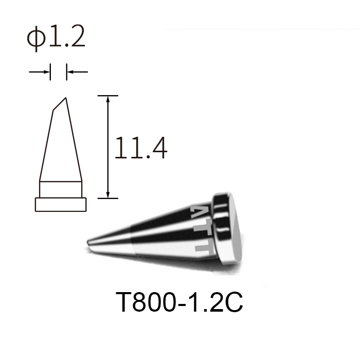 Atten T800-1.2C Soldering Tip for ST-100