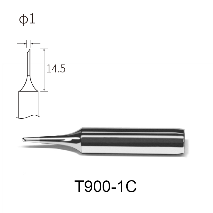 Atten T900-1C 1mm Bevel Soldering Tip