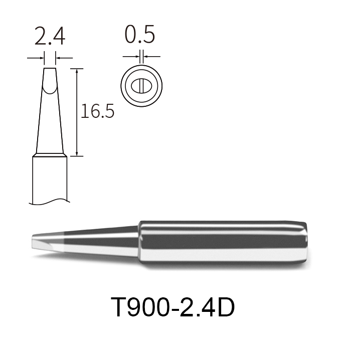 Atten T900-2.4D 2.4mm Chisel Soldering Tip