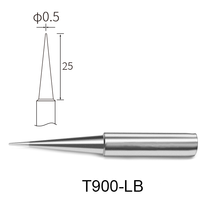 Atten T900-LB 0.2mm Long Conical Soldering Tip