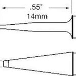 Metcal TCP Rework Tweezer Cartridge Blade 1.0x14mm TCP-BLP1