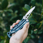 Leatherman 7 Tool Skeletool CX Lightweight Multi-Tool with Knife Blade Nightshade