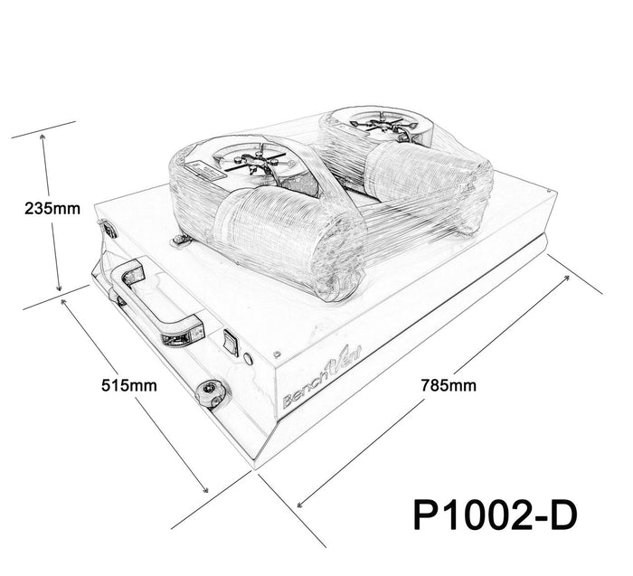 BenchVent A2 Ducted Air Filtration Unit P1002-D