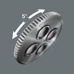 Wera 9721 Foam Insert 8000 B Zyklop Ratchet 3/8