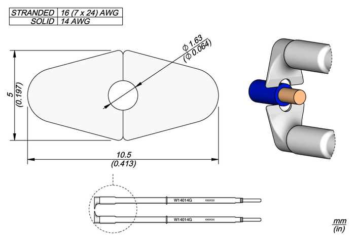 JBC 14G Cartridges Ø 1.63mm W14014G