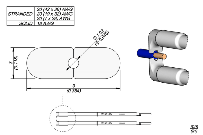 JBC 18G Cartridges Ø 1.02mm