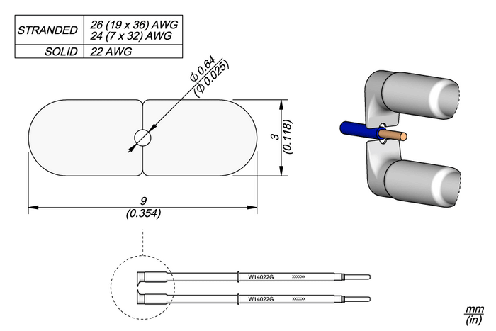 JBC 22G Cartridges Ø 0.64mm W14022G