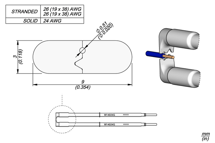 JBC Cartridges W140 24G Ø 0.51mm