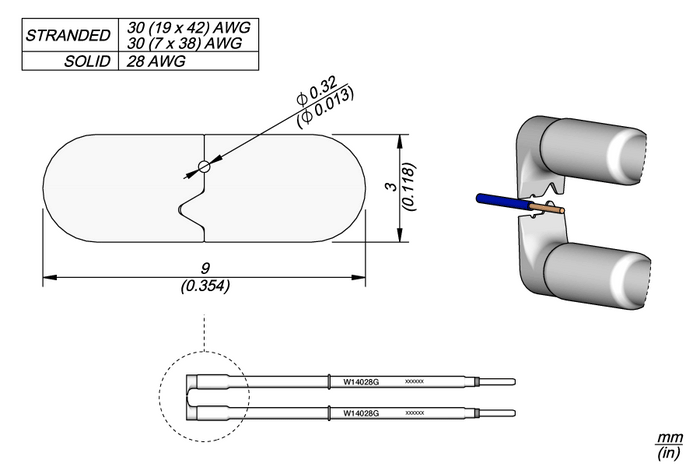 JBC Cartridges W140 28G Ø 0.32mm W14028G