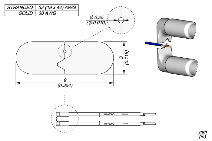 JBC 30G Cartridges Ø 0.25mm