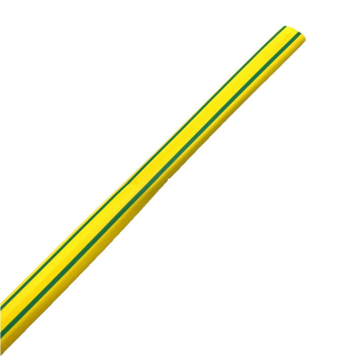 Thin Wall Heatshrink Roll Yellow / Green 13.0mm-6.5mm 100mtr/Roll