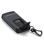 Ledlenser K6R 400lm Rechargeable LED Pocket Keyring With Red Light Mode  Grey
