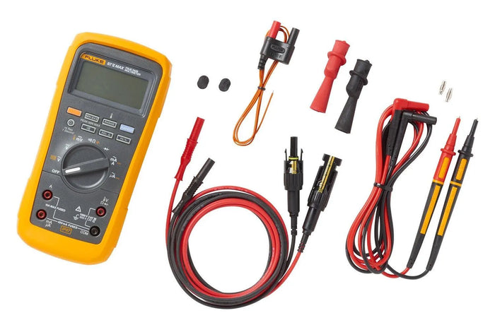 Fluke 87V Solar Tools Kit with 87V Max Digital Multimeter & Test Leads