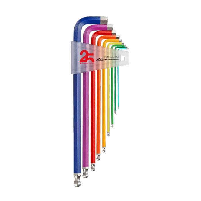 PB Swiss *25 Year Anniversary Edition* Rainbow 9 Pce Long Ball End ...