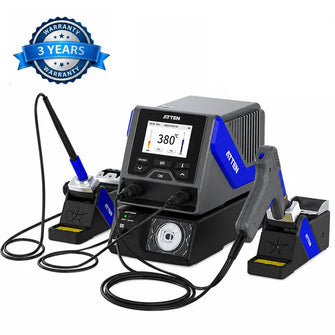 Atten GT-6302B High Power Soldering/Desoldering Station with GT-Y151 Iron and GT-X151 Gun