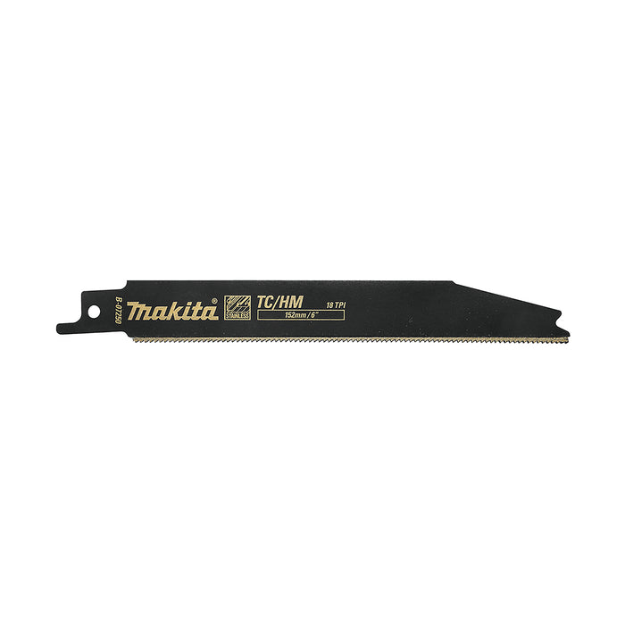 Makita Recipro Blade TCT 152mm x 1mm x 18tpi 2 Pack B-07250