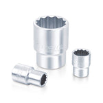 Toptul 12 Point CR-V Socket 3/8in Dr. x 10mm x 28mm