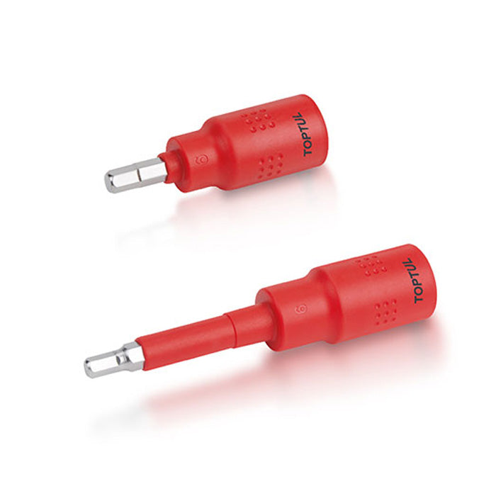 Toptul VDE Hex Bit Socket 3/8in Dr. x 4mm