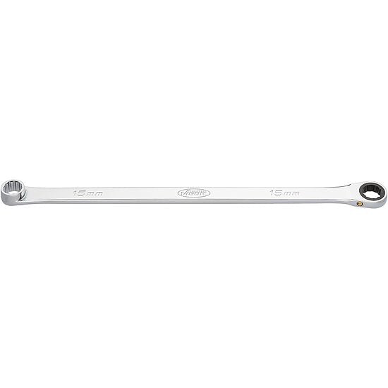 Vigor 15mm Ratcheting Box-End Wrench Extra Long V7031-15