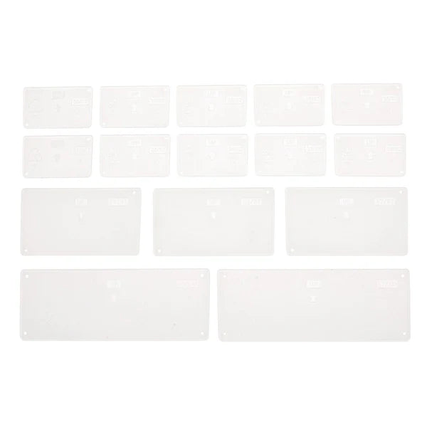 Draper Drawer Dividers (10 x Small 3 x Medium 2 x X-Large) 68237