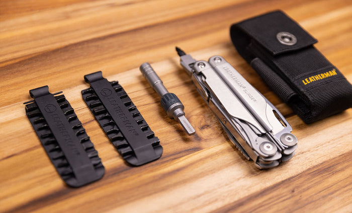 Leatherman Accessory Bit Kit Set 21 Double-Ended Bits for Surge/Charge/Wave/Skeletool/MUT/Signal