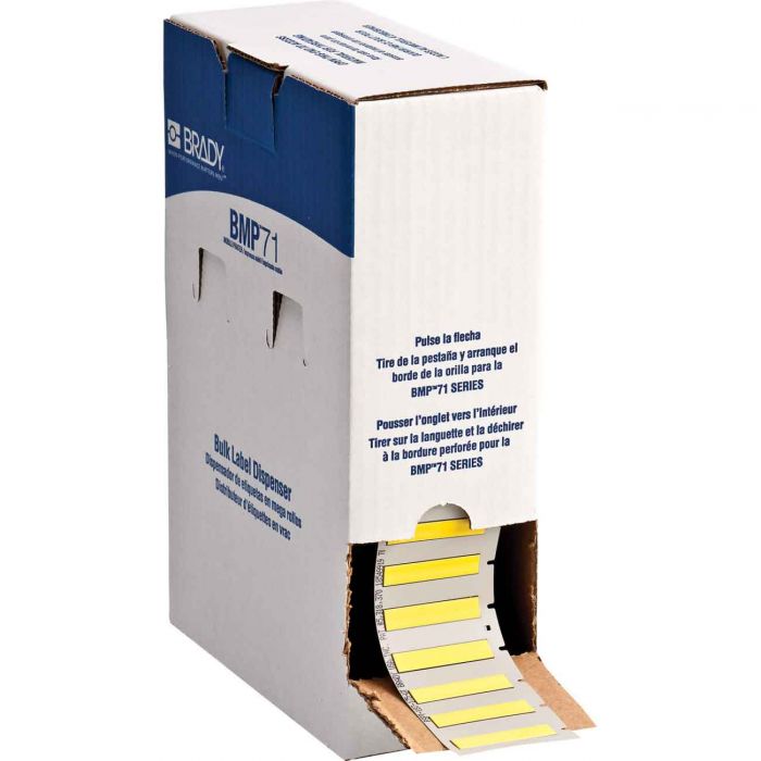 Brady PermaSleeve Heat Shrink Wire and Cable Labels 44.45mm(W) x 8.51mm(H) for M6 & M7 Printers