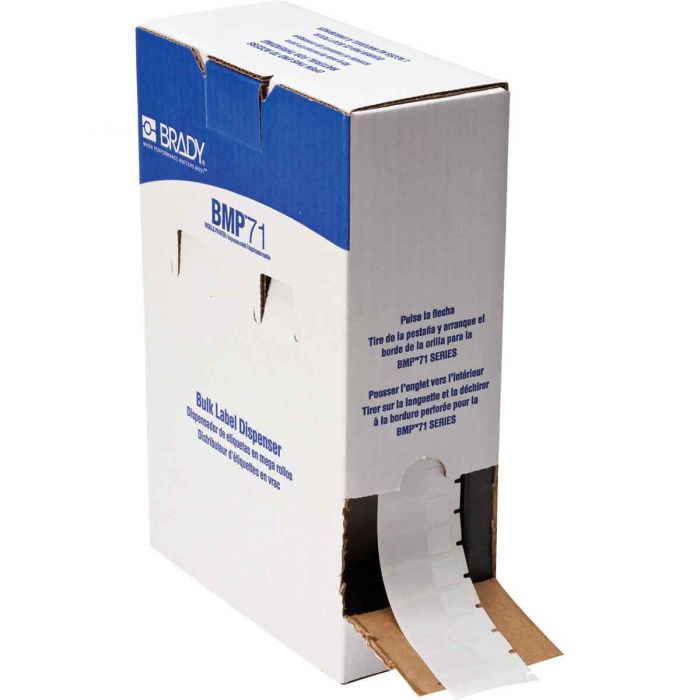 Brady Self-Laminating Vinyl Wrap Around Wire and Cable Labels 38.10mm(H) x 12.70mm(W) for M6 & M7 Printers